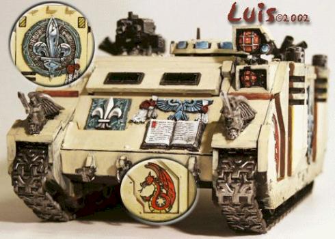 Adepta Sororitas Rhino APC by Luis
