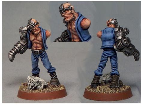 Mean Machine - 2000AD by cwchmc