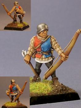 War of the Roses retinue archer by Rene le Bon