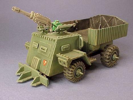 Ork kombat lorry by Rene le Bon