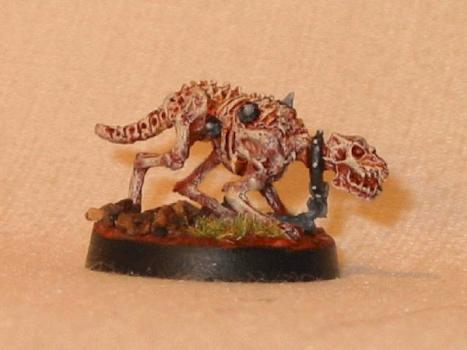 Skeletal War Dog Different Style (Chainmail) by bogotter