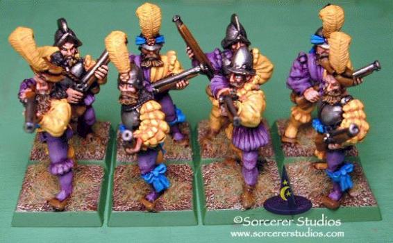Empire Handgunners by sorcererstudios