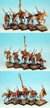 Warhammer Wood Elf Glade Riders by rene