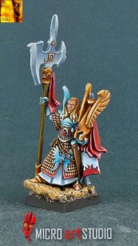 High Elf Caradryan - Phoenix Guard Captain by MiG