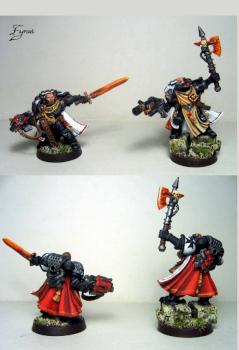 Black Templars Castellan/Marshal by Fynus79