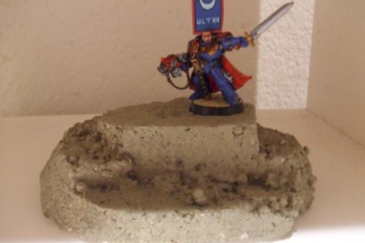 Ultramarines Captain by pwngetothemax