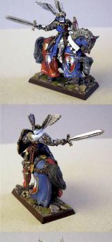 Bretonnian Lord Artur of Auvergne by Knightwatch