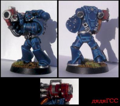 Ultramarine with Missile Launcher (for game) by GSS