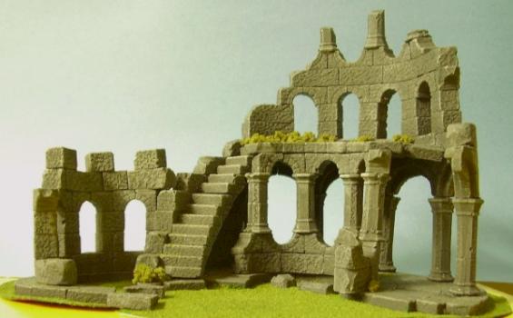 Ruins of a tower by Equaltocody