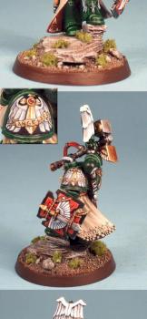 dark Angels Captain by Mudski