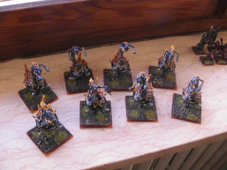 Warhammer Well Painted Daemon Chaos Tournament army by AM Studio