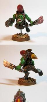 Ork stormboy in motion by Huga