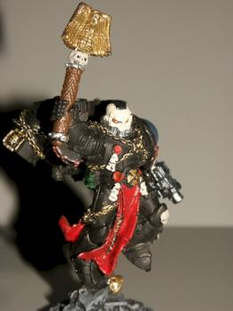 Warhammer 40k Crimson Fists Chaplain W/ Jump Pack by LankyOgreBaggyPants