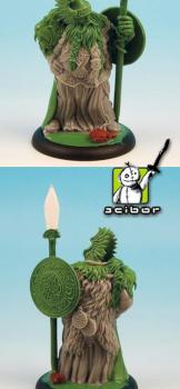 54mm scale Dwarf Lord Conversion by Scibor