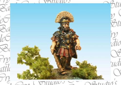 28mm foundry roman general by warcry studio