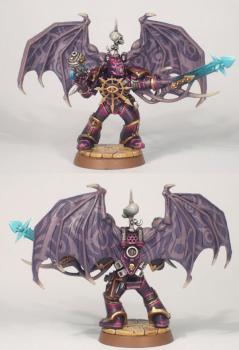 Chaos Slaanesh Sorcerer/Champion by Mudski