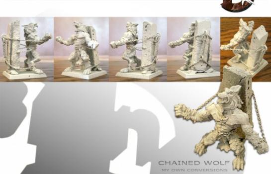 Chained Wolfen by DsignR