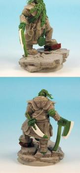 54mm scale Dwarf Lord Conversion by Scibor