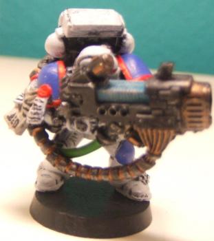 Space Marine w/ Plasma Cannon by pwngetothemax