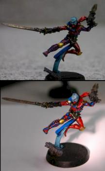 Eldar Harlequin by LaxFalcon2010
