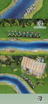 River Set (blue) - 6 segments by BFM Studio