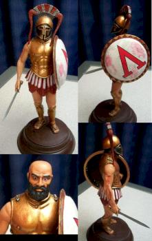 Spartan Hoplite Officer w/ Xiphos Sword by LaxFalcon2010