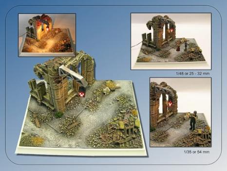 Diorama with Light (with function) by Dirk
