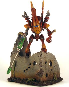 Eldar Wraithlord by Miniature Art Studio