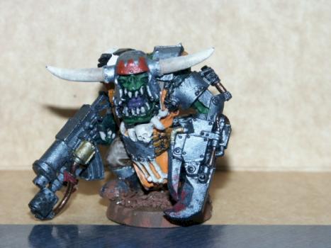 Warhammer 40k Ork Warboss by LankyOgreBaggyPants