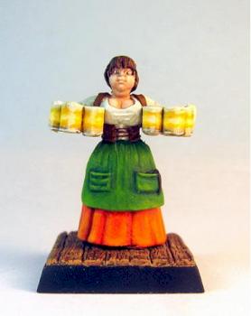 Townsfolk, Barmaid by M.Heisler