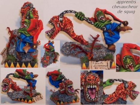 gobelin apprentis chevaucheur de squig by gobelin74
