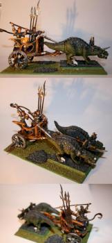 Dark elves charriot by Giovyzia