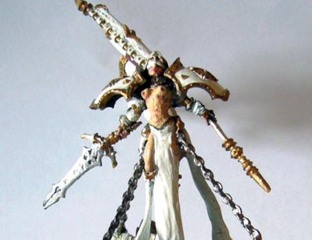 harbinger .... without armor by crossscythes88