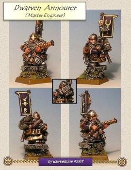 Dwarf Armourer (Master Engineer) by Darik Bawkestone