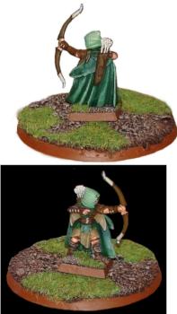 Wood Elf Glade Guard by octo777