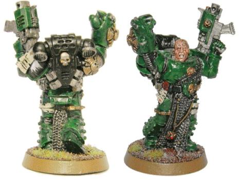 Salamander Space Marine Commander by willsham