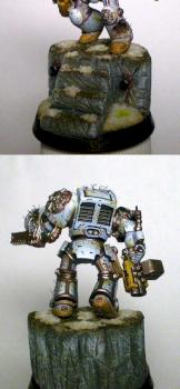 Space Wolf Terminator by arCane