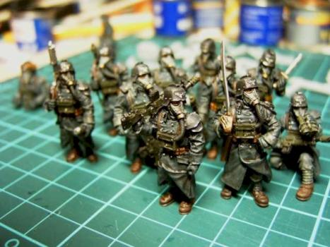 Death Korps of Krieg at ease by Red Ram
