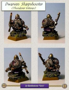 Dwarf Sharpshooter (Thunderer Veteran) by Darik Bawkestone