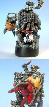 Ork Kommando Nob by DrEvilmonki