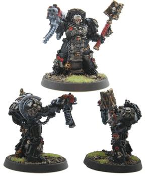 Salamander Space Marine Terminator Chaplain by willsham