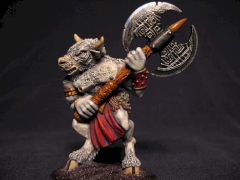 Hurloon Minotaur from Magic: The Gathering by Shades