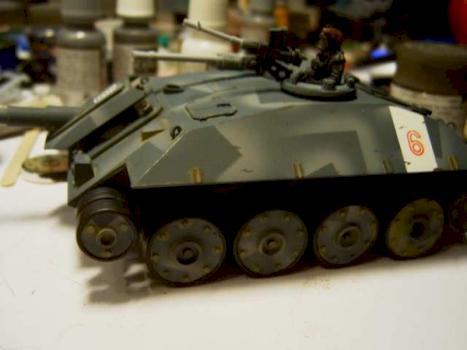 Death Korps of Krieg Tank Hunter WIP by Red Ram
