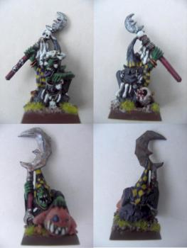 Night Goblin Shaman and Night Goblin Big Boss by Jorne