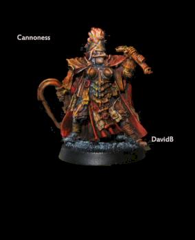 Sisters of Battle Cannoness lighting effects by DavidB