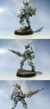 ORC w/Multirifle - Pan-Oceania - REPOST by Akhad