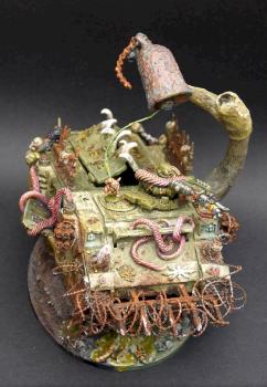 Nurgle Death Guard Rhino by Immersive_World_Crafter