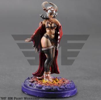 Kingdom Death - Dragon King Sacrifice Pin Up by hmpaintworkshop