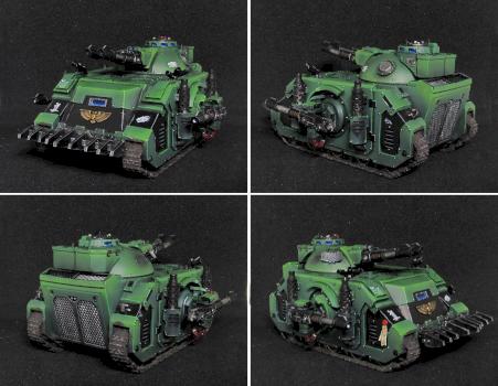 (Warhammer 40 000 - Space Marines) Salamanders Predator by Alex Fox