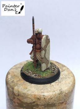 Ancient Indian Spearman by painterdan97